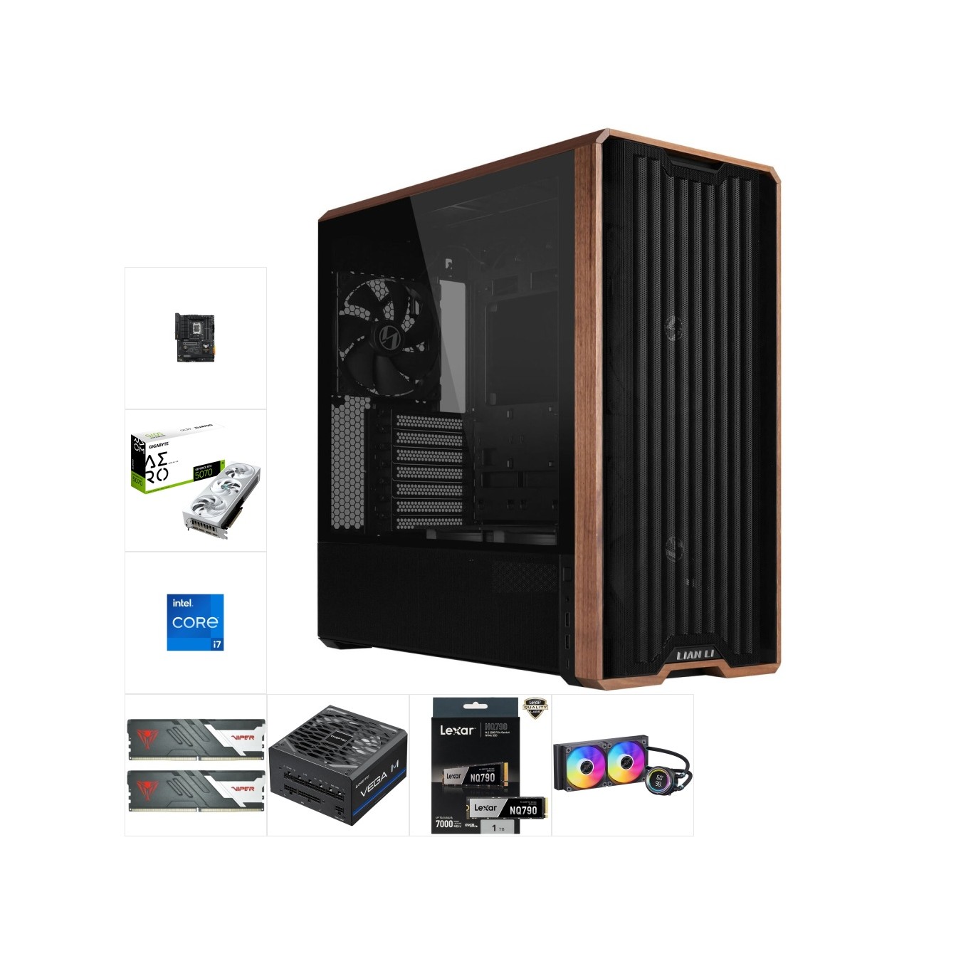 Custom Gaming PC — i7-14700KF | RTX 5070 | 32GB DDR5 | 1TB NVMe — Armenius Store Cyprus