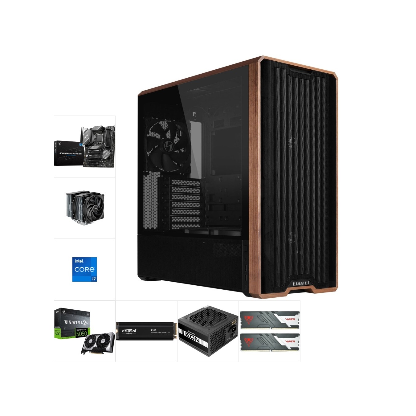 Custom High Performance PC | i7-14700KF · RTX 5050 8GB · 64GB DDR5 · 1TB NVMe - Expert Build — Armenius Store Cyprus