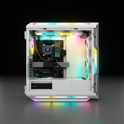 Buy Corsair iCUE 5000T RGB TG - Mid Tower PC Case - White, E-ATX/ATX/mATX, Tempe... in Cyprus, Nicosia, Limassol, Larnaka, Pafos