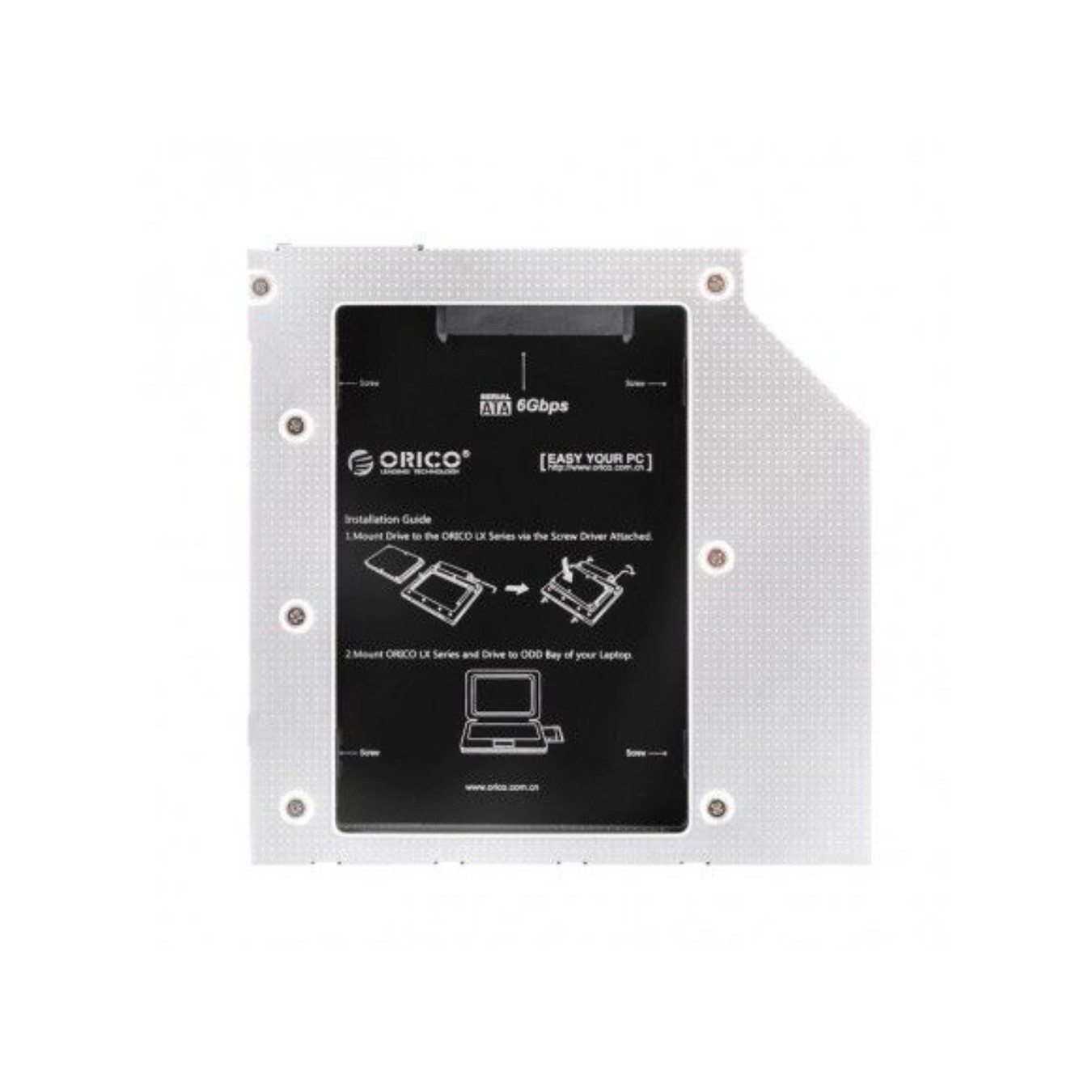 Orico L95SS - 2.5-inch 9.5mm SATA HDD/SSD Optical Bay Caddy | Armenius Store