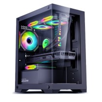 Custom 1080p Gaming PC | Ryzen 5 4500, SAPPHIRE RX 6400, 16GB DDR4, 500GB NVMe — Armenius Store Cyprus