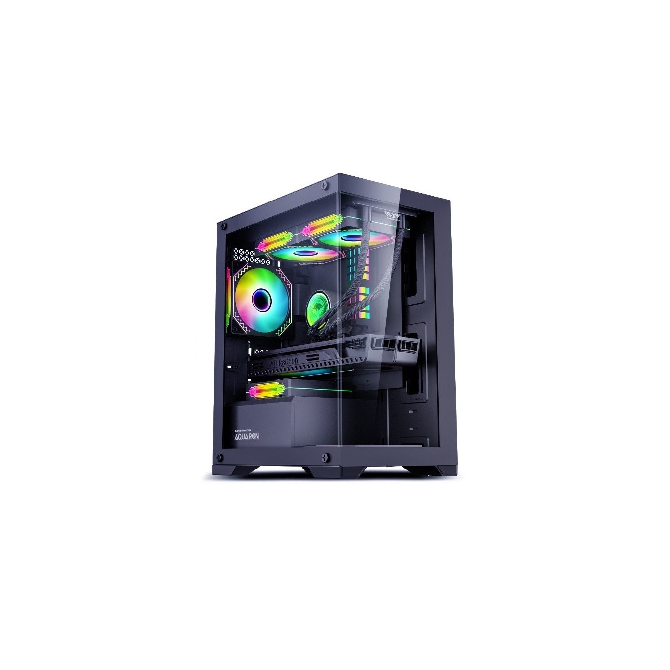 Custom 1080p Gaming PC | Ryzen 5 4500, SAPPHIRE RX 6400, 16GB DDR4, 500GB NVMe — Armenius Store Cyprus