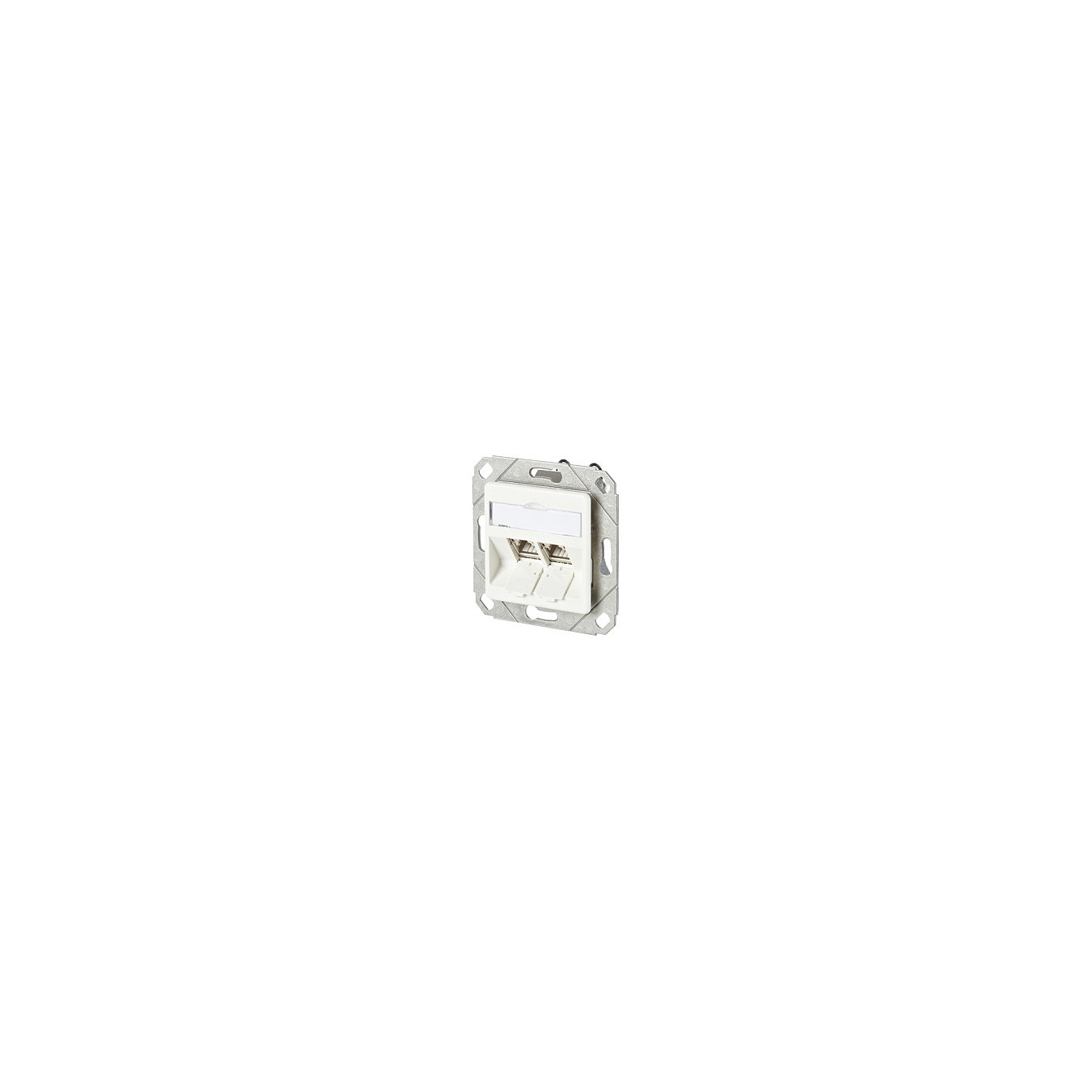 Buy METZ CONNECT C6Amodul 2 Port 180 M UPk-Dose reinweiss RAL9010 in Cyprus, Nicosia, Limassol, Larnaka, Pafos