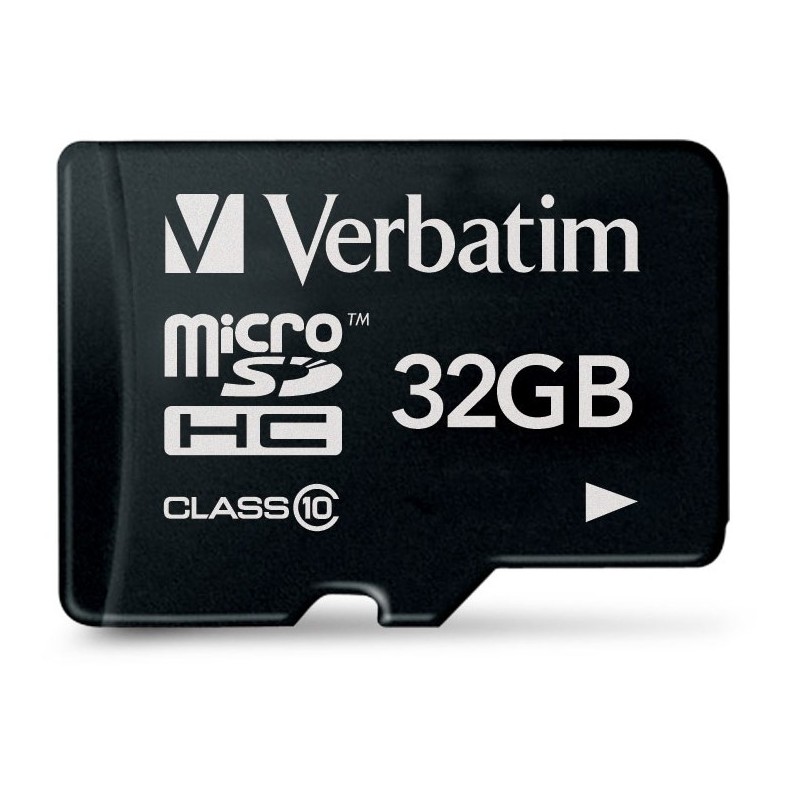 Buy Verbatim Premium microSDHC Card - 32GB - Class 10 (10 MB/s) - Black in Cyprus, Nicosia, Limassol, Larnaka, Pafos