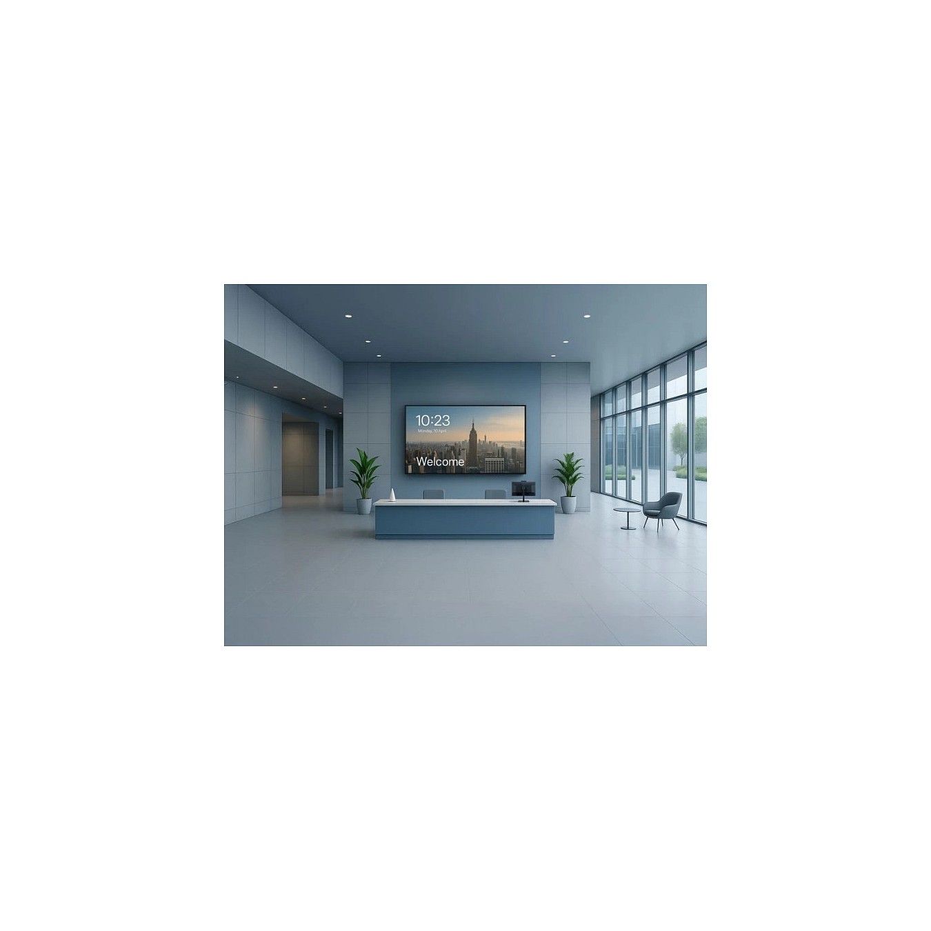 Buy Viewsonic 139,7cm CDE5514-2C 16:9 HDMI LAN USB-C 500nits in Cyprus, Nicosia, Limassol, Larnaka, Pafos