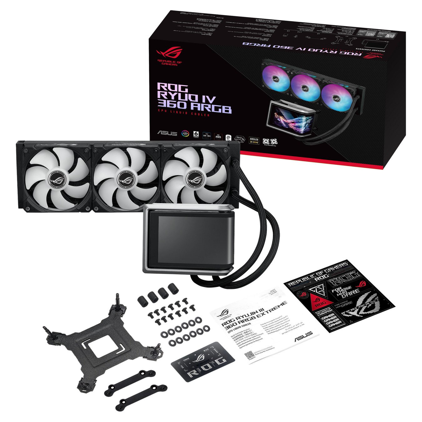 Buy K Asus WAK ROG RYUO IV 360 ARGB in Cyprus, Nicosia, Limassol, Larnaka, Pafos