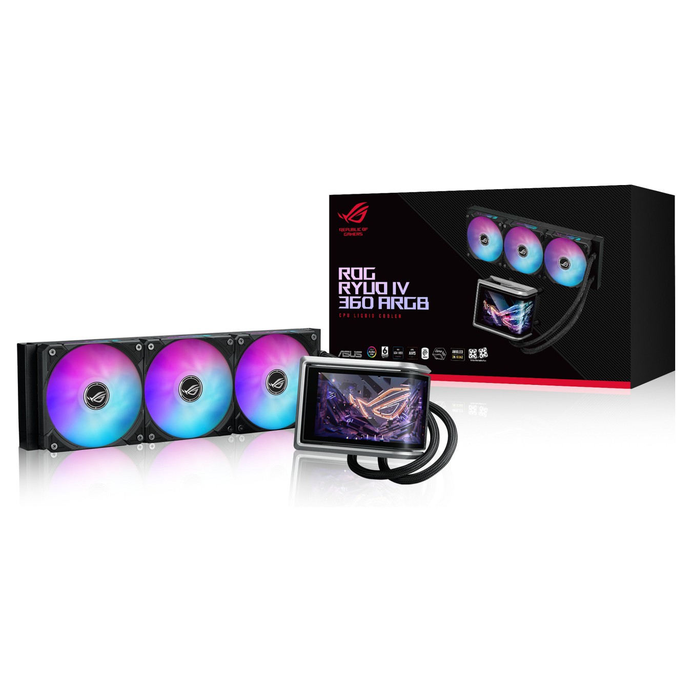 Buy K Asus WAK ROG RYUO IV 360 ARGB in Cyprus, Nicosia, Limassol, Larnaka, Pafos
