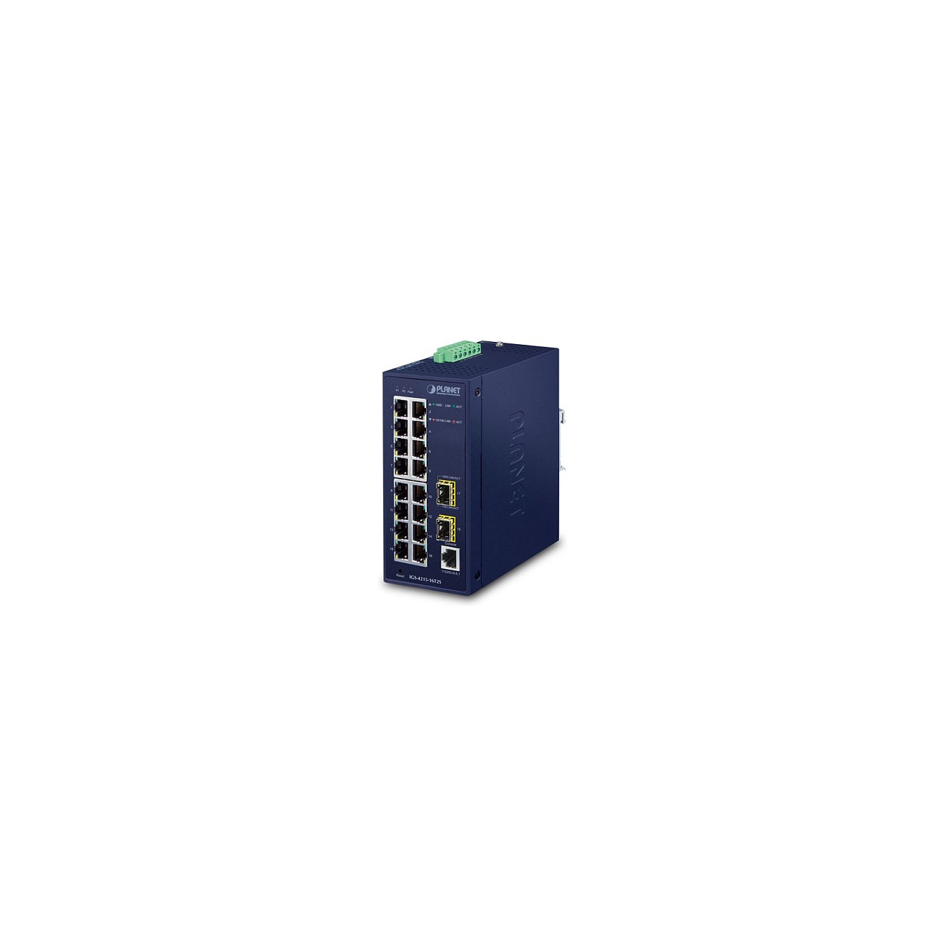 Buy PLANET Industrial 16-Port Managed Switch IGS-4215-16T2S in Cyprus, Nicosia, Limassol, Larnaka, Pafos