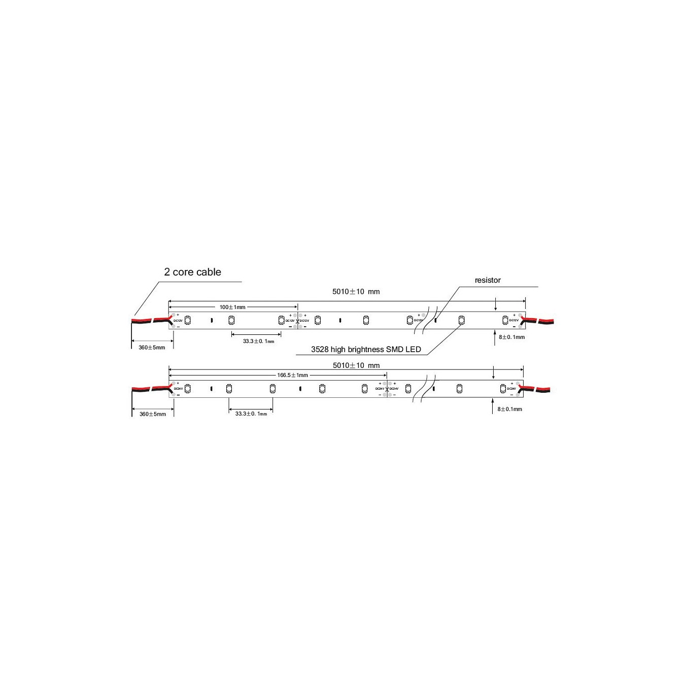 Buy Synergy 21 LED Flex Strip 3528 - 60 NW DC12V 12W IP20 in Cyprus, Nicosia, Limassol, Larnaka, Pafos