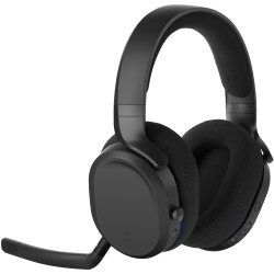 Fractal Design Scape Dark Headset - Wired/Wireless w/ Boom Mic - Black (Boxed) — Buy in Cyprus with Fast Delivery