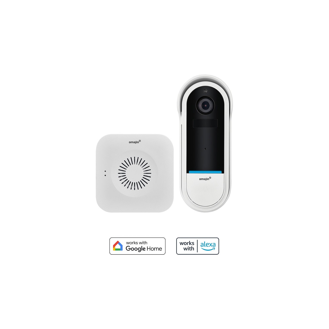 Buy Omajin by Netatmo Kabellose Videotürklingel - Akku - Nachtsicht - inkl. Gong - weiß in Cyprus, Nicosia, Limassol, Larnaka, P
