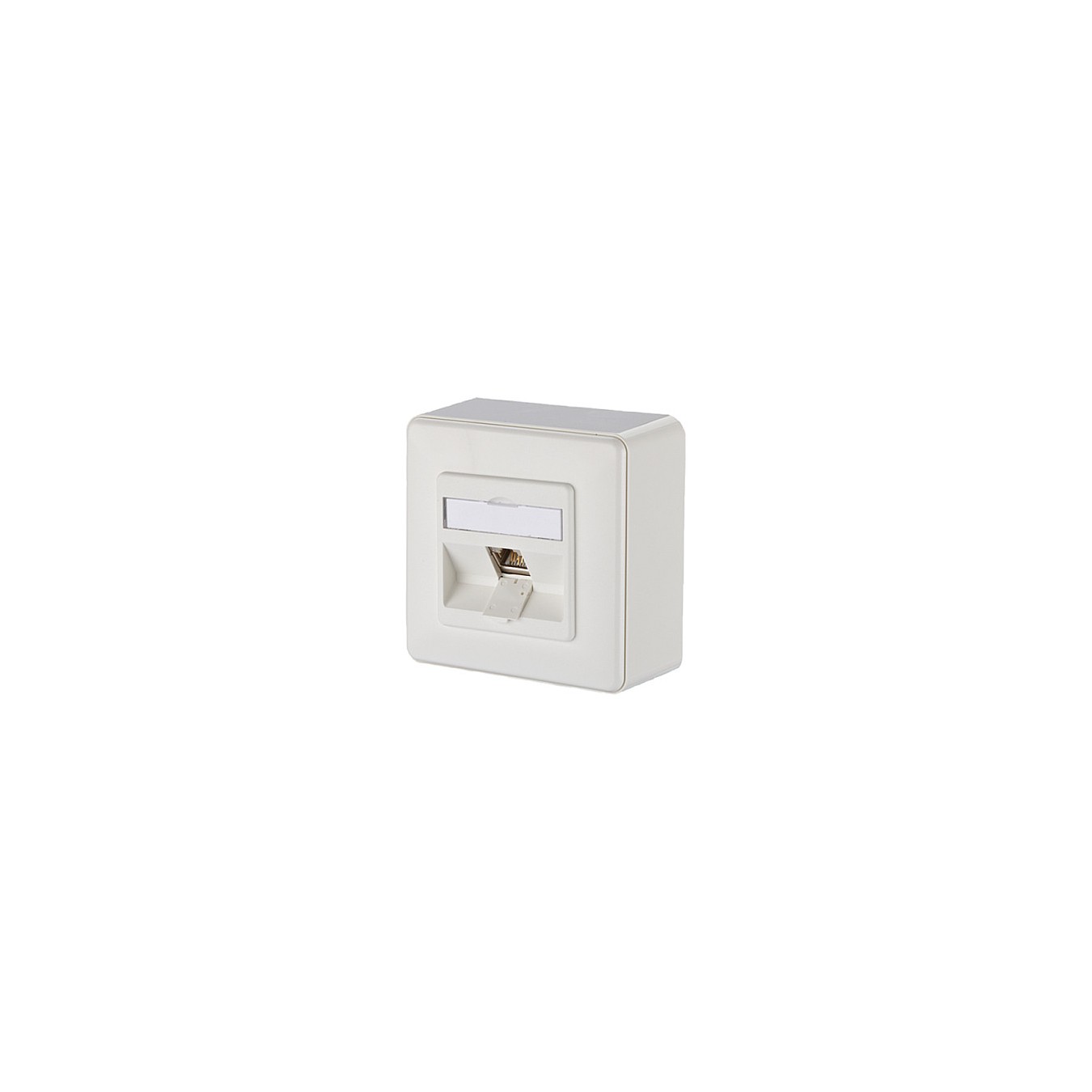 Buy METZ CONNECT E-DAT modul 1 Port AP Cat.6A reinweiss in Cyprus, Nicosia, Limassol, Larnaka, Pafos