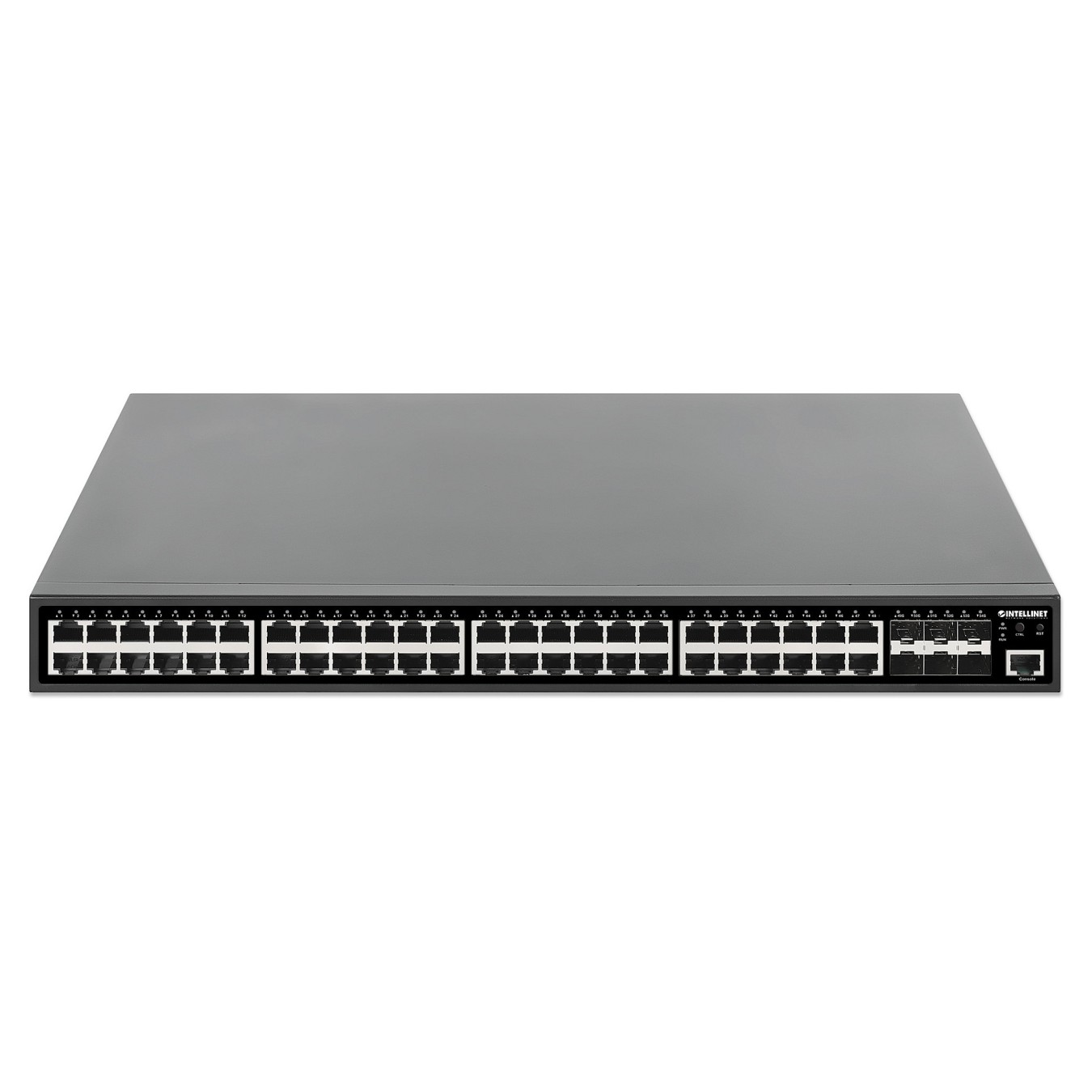 Buy Intellinet 54-Port L2+ Fully Managed PoE+ Switch mit 48 Gigabit Ethernet-Ports und 6 SFP+ Uplinks in Cyprus, Nicosia, Limass