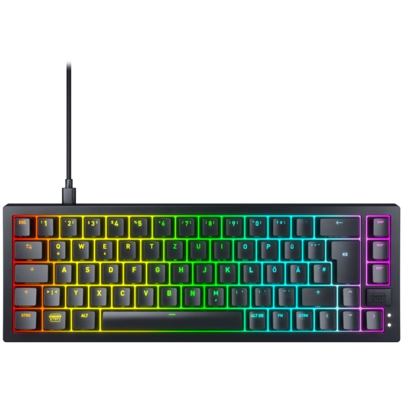 Buy Cherry Xtrfy K5V2 - MX2A Red - 65% Compact RGB Mechanical Gaming Keyboard, Q... in Cyprus, Nicosia, Limassol, Larnaka, Pafos