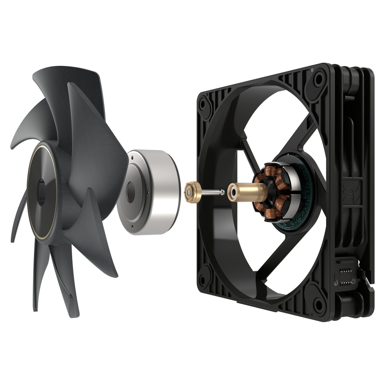 Buy 120mm ASUS PROART PF120 PWM BLACK 3IN1 in Cyprus, Nicosia, Limassol, Larnaka, Pafos
