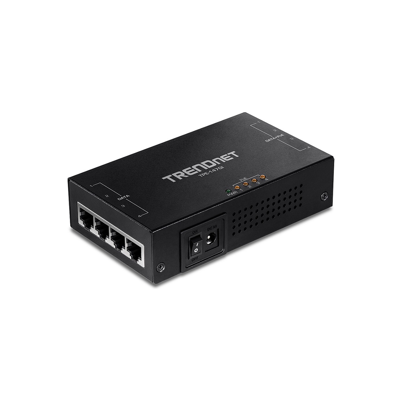 Buy TRENDnet TPE-147GI 65W PoE+ Injektor 4-Port Gigabit in Cyprus, Nicosia, Limassol, Larnaka, Pafos