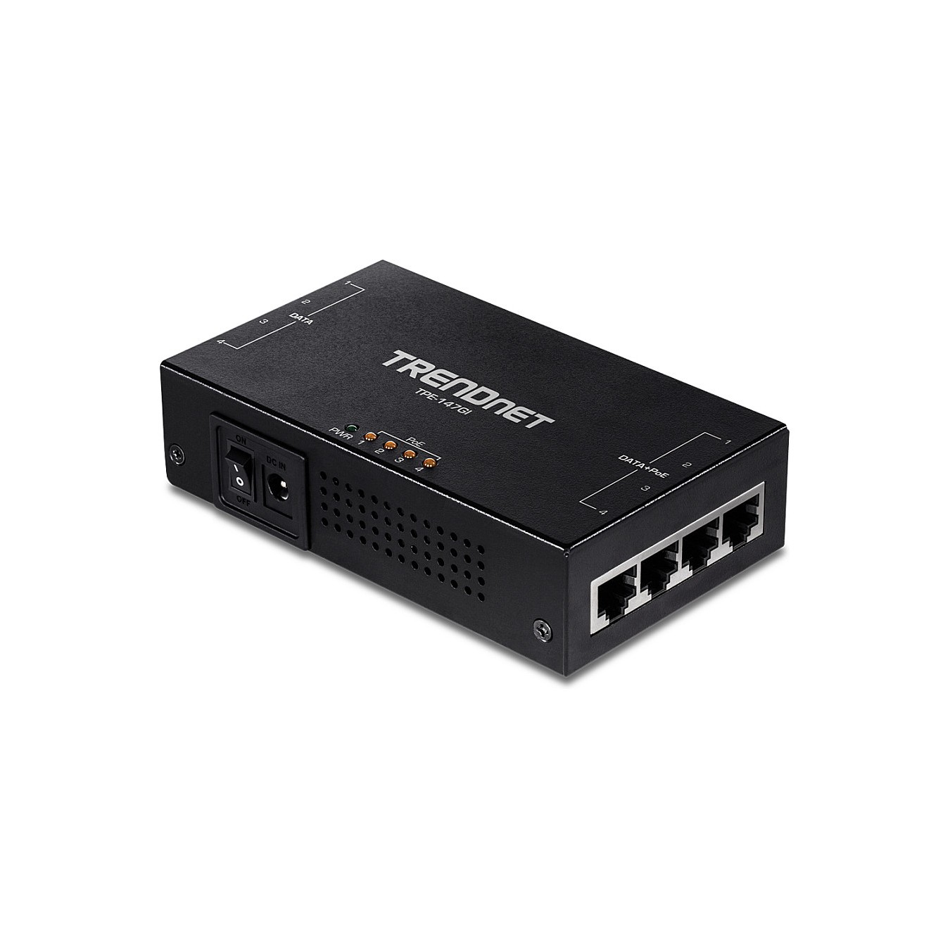 Buy TRENDnet TPE-147GI 65W PoE+ Injektor 4-Port Gigabit in Cyprus, Nicosia, Limassol, Larnaka, Pafos