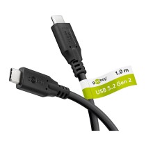Buy Kabel USB-C to USB-C 3.2 Gen2. 10 Gbit s. 1m. black Power Delivery 3.0. 100W. 4K. 60Hz in Cyprus, Nicosia, Limassol, Larnaka