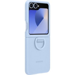Buy Samsung Silicone Case with Ring - EF-PF741TLEGWW - Blue for Galaxy Z Flip6 (... in Cyprus, Nicosia, Limassol, Larnaka, Pafos