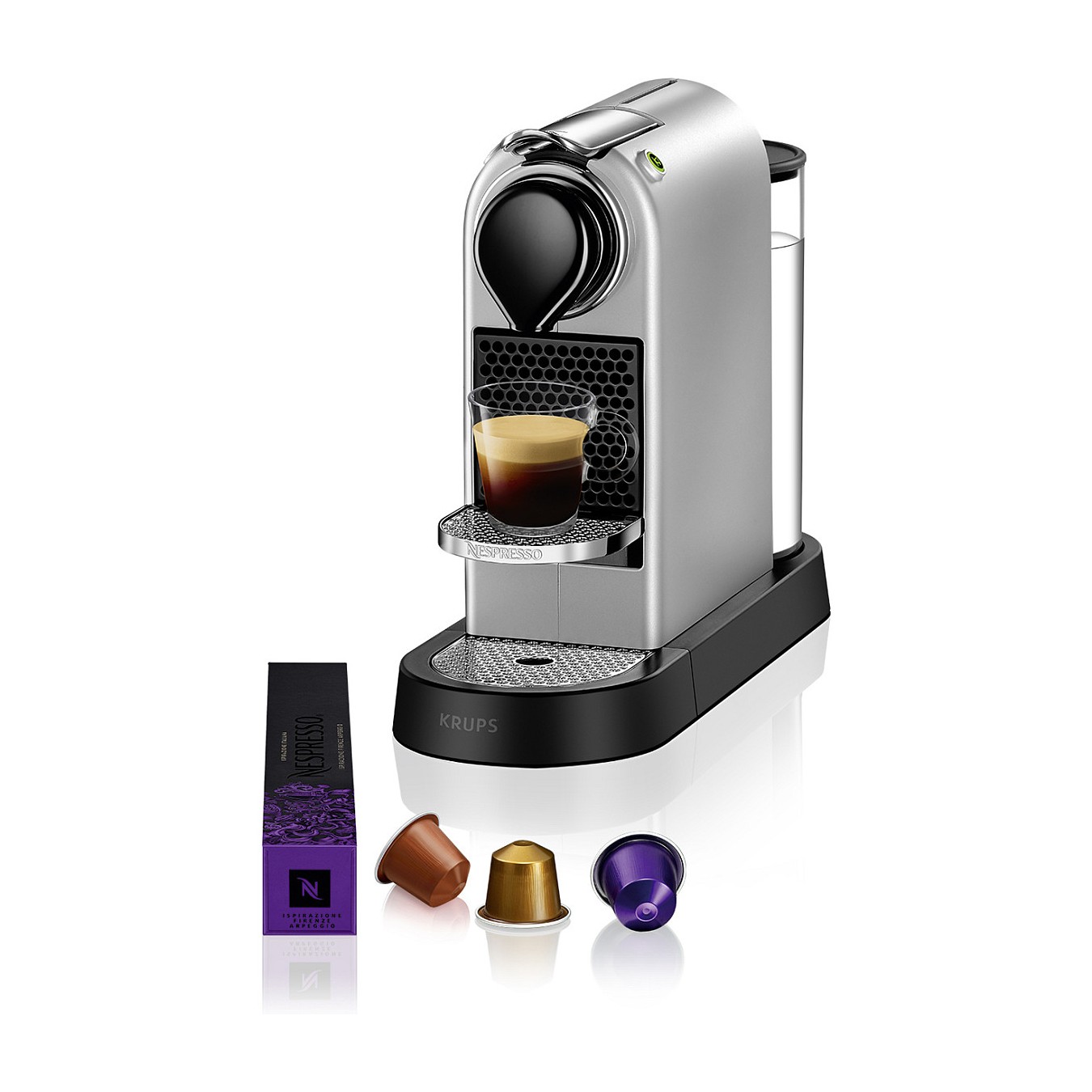 Buy Krups Kaffeemaschine Nespresso CitiZ silber in Cyprus, Nicosia, Limassol, Larnaka, Pafos