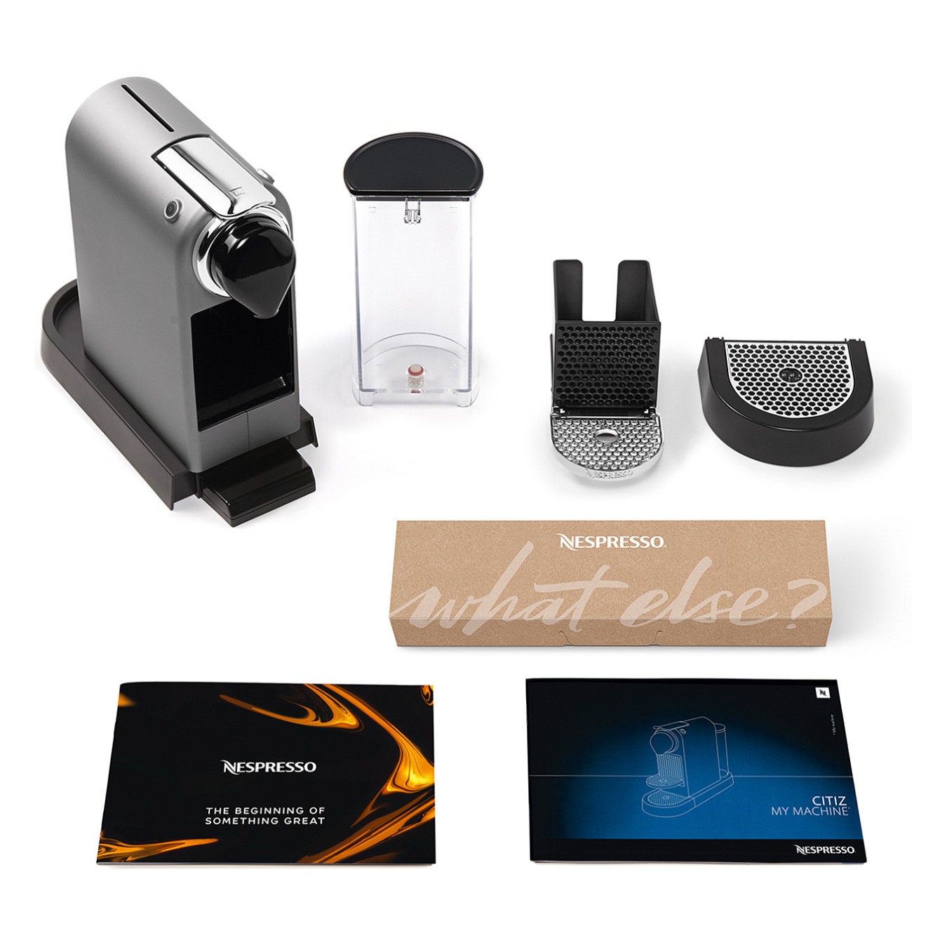 Buy Krups Kaffeemaschine Nespresso CitiZ silber in Cyprus, Nicosia, Limassol, Larnaka, Pafos