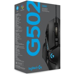 Logitech G502 HERO Gaming Mouse - 25600 DPI HERO Sensor - Wired (Boxed) — Buy in Cyprus with Fast Delivery