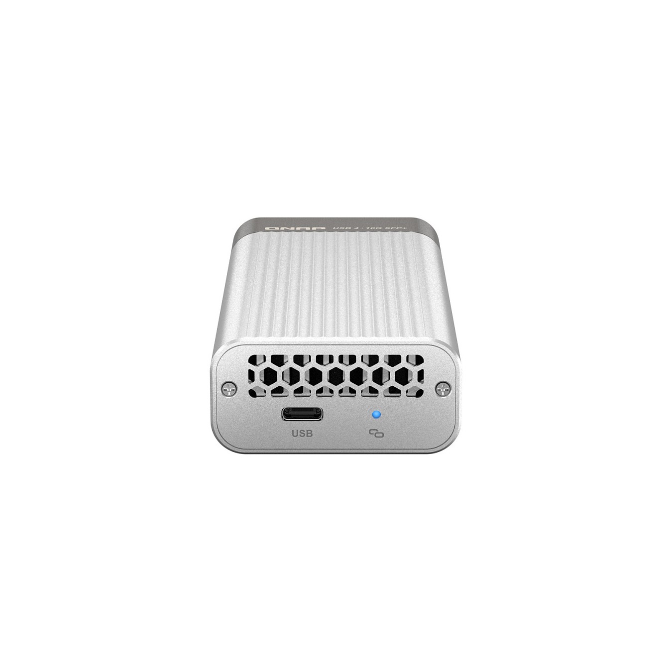 Buy QNAP NAS ZUB QNA-UC10G1SF USB 4 Type-C to 1 x 10GbE SFP+ in Cyprus, Nicosia, Limassol, Larnaka, Pafos