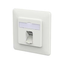 Buy METZ CONNECT Anschlussdose E-DAT C6A LSA++ 1 Port UP verkehrswei in Cyprus, Nicosia, Limassol, Larnaka, Pafos