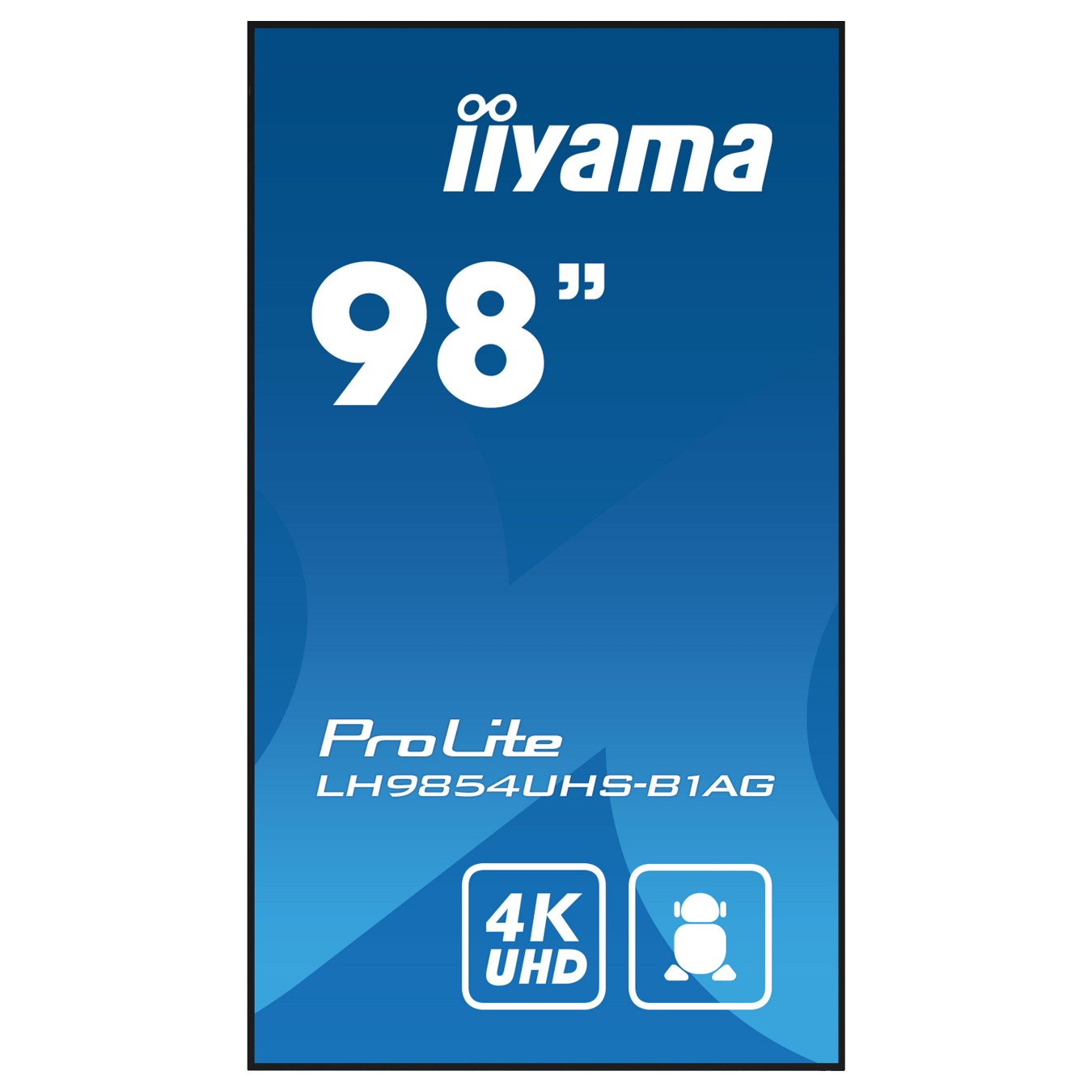 Buy iiyama ProLite LH9854UHS-B1AG 247,6cm (98') 4K Digital Signage Monitor HDMI DP in Cyprus, Nicosia, Limassol, Larnaka, Pafos