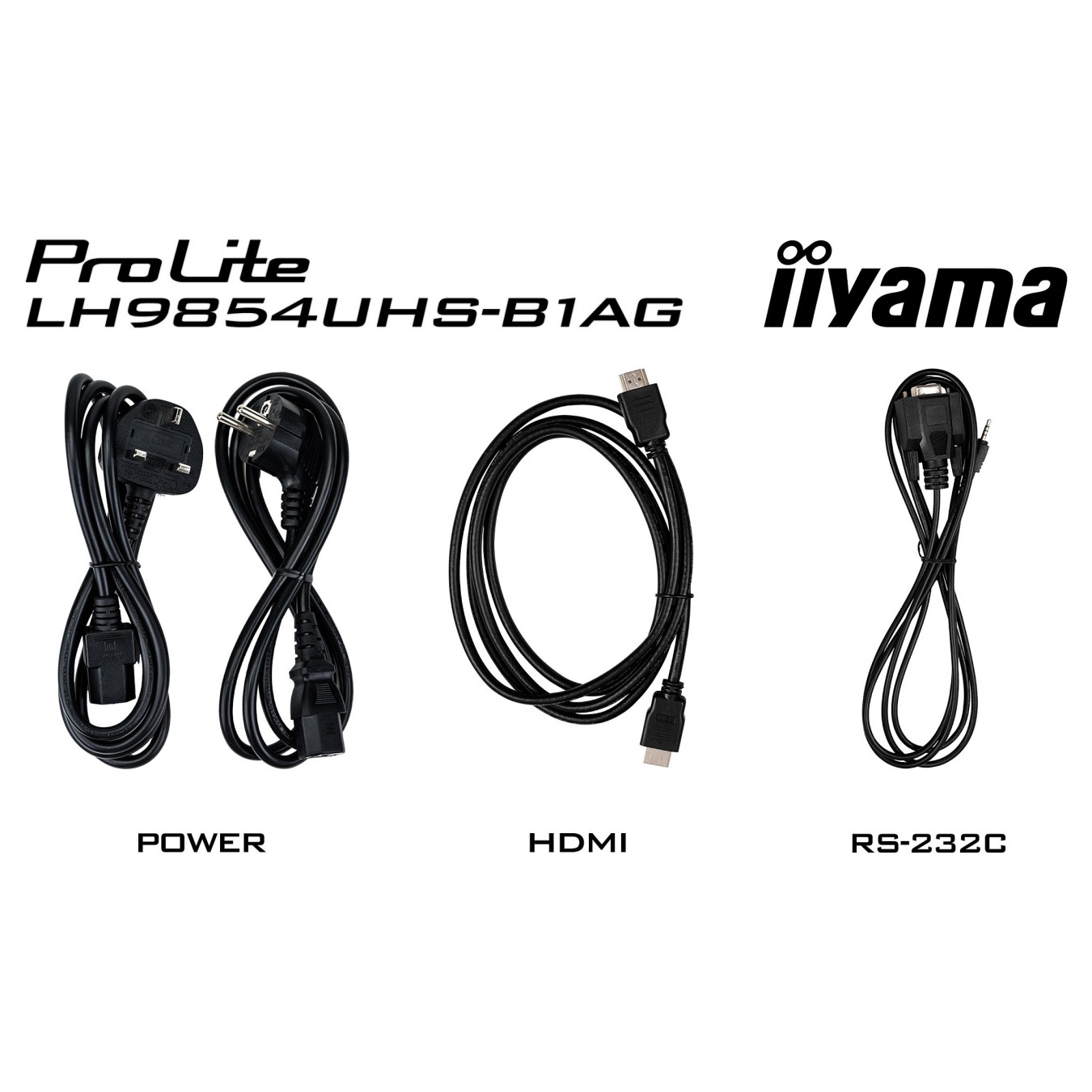 Buy iiyama ProLite LH9854UHS-B1AG 247,6cm (98') 4K Digital Signage Monitor HDMI DP in Cyprus, Nicosia, Limassol, Larnaka, Pafos