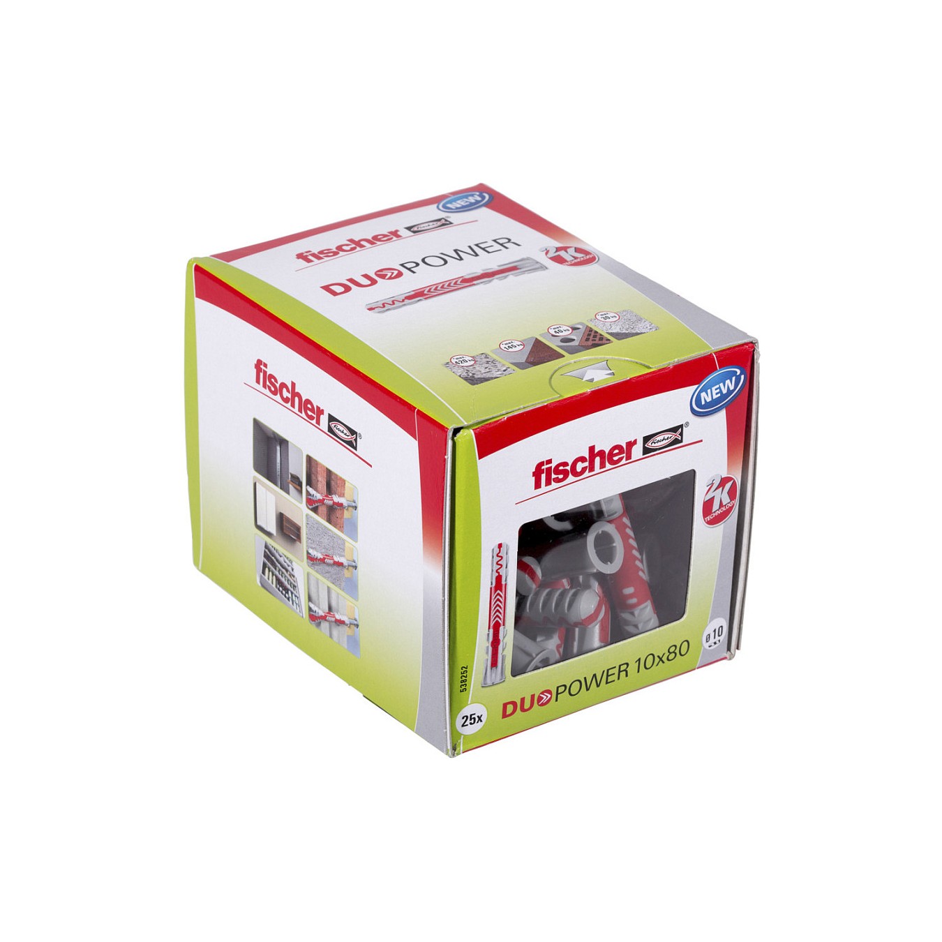 Buy fischer DuoPower 10x80 Universaldübel-Sortiment 10 x 80 mm. 25 Stück in Cyprus, Nicosia, Limassol, Larnaka, Pafos