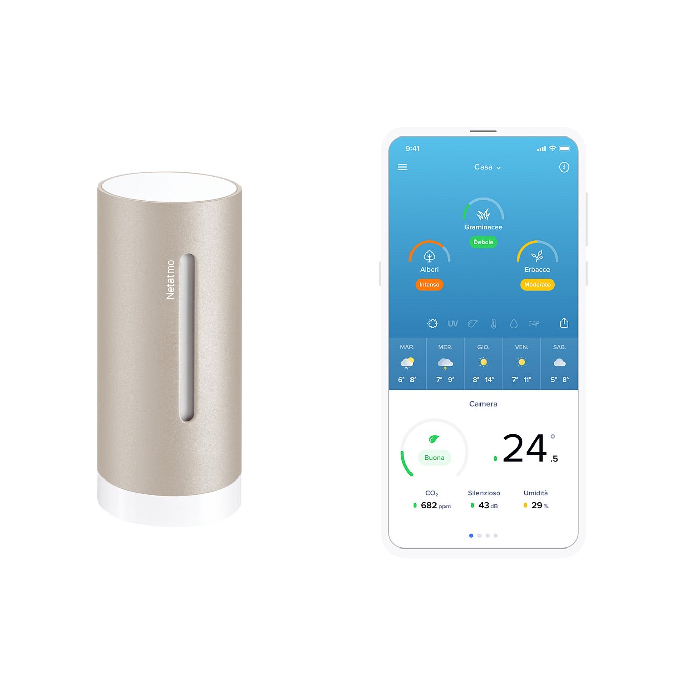 Buy Netatmo Zusätzliches Smartes Innenmodul. Sand in Cyprus, Nicosia, Limassol, Larnaka, Pafos