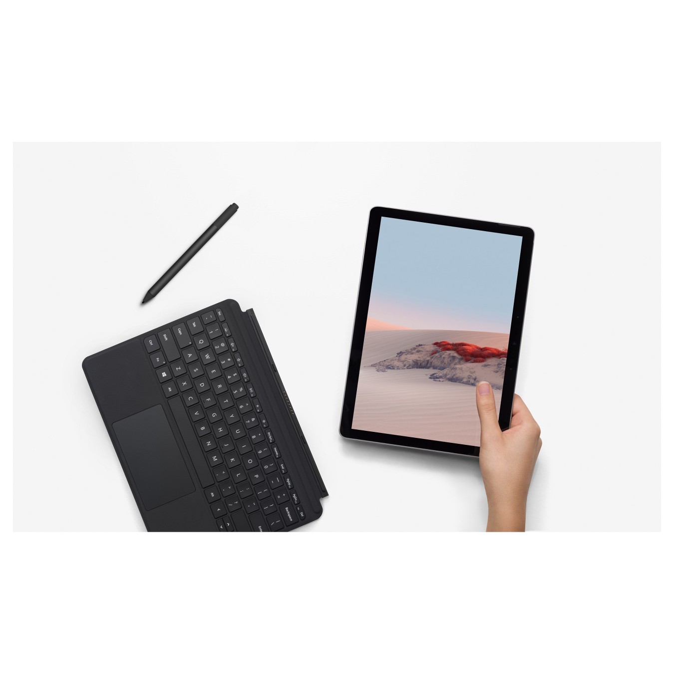 Buy Microsoft Surface Go2 u. Go3 Type Cover - QWERTY - UK International - Black in Cyprus, Nicosia, Limassol, Larnaka, Pafos