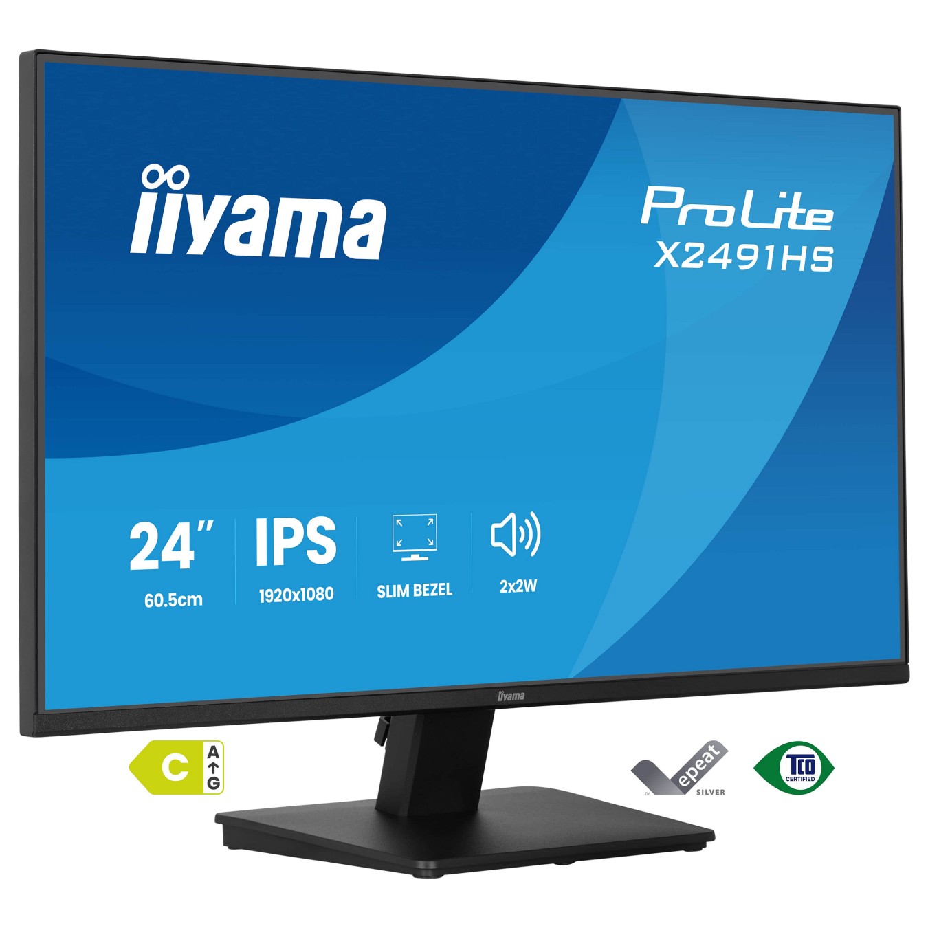 Buy iiyama X2491HS-B1 in Cyprus, Nicosia, Limassol, Larnaka, Pafos