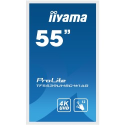 Buy iiyama ProLite TF5539UHSC-W1AG - 55" 4K UHD Open Frame Touch Display, 15-poi... in Cyprus, Nicosia, Limassol, Larnaka, Pafos
