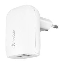 Buy Belkin Power Adapter USB-C und USB-A, Weiß, 37W in Cyprus, Nicosia, Limassol, Larnaka, Pafos