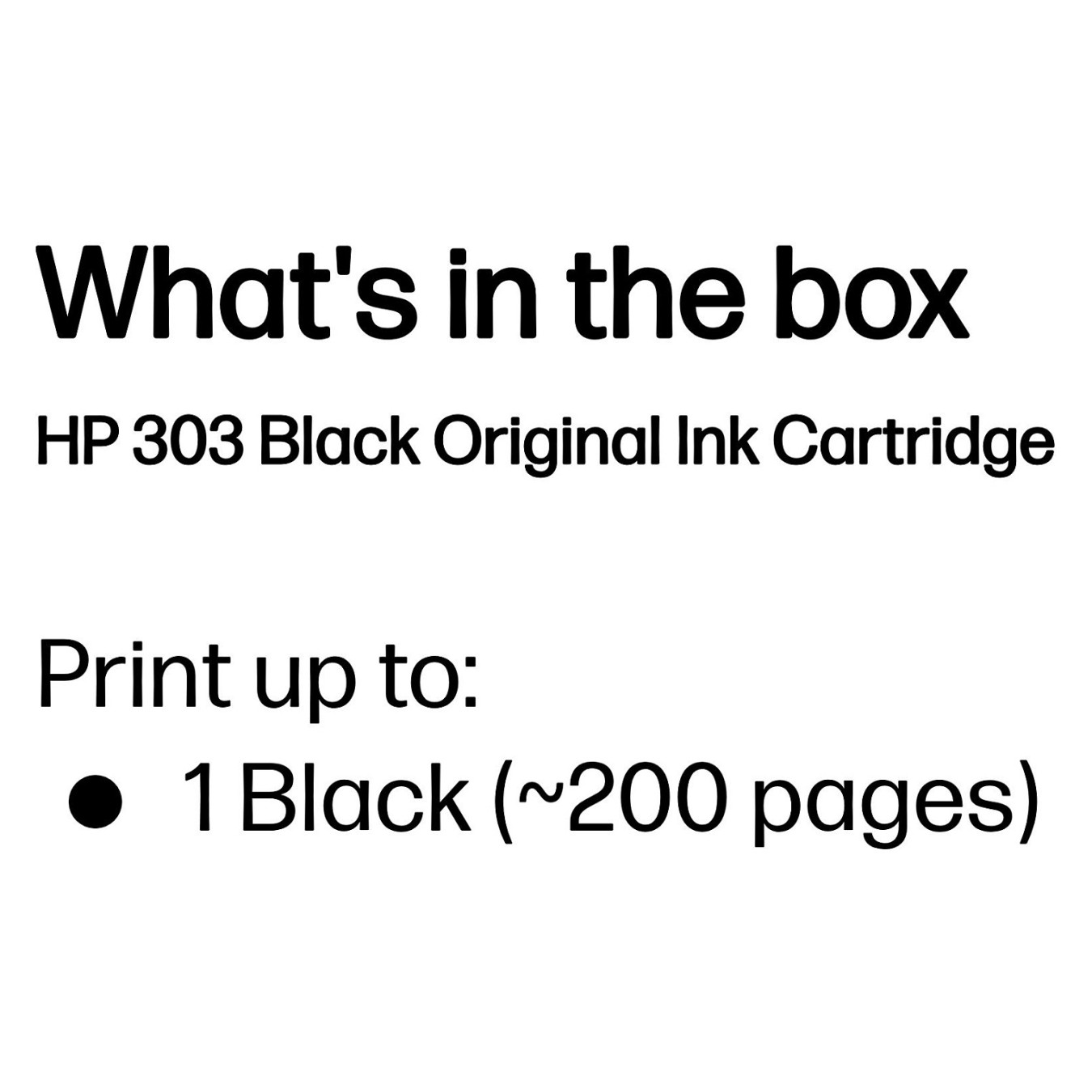 Buy HP 303 BLACK ORIGINAL INK in Cyprus, Nicosia, Limassol, Larnaka, Pafos