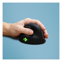 Buy R-Go Maus HE ergonomisch links Bluetooth mittel schw. silb retail in Cyprus, Nicosia, Limassol, Larnaka, Pafos