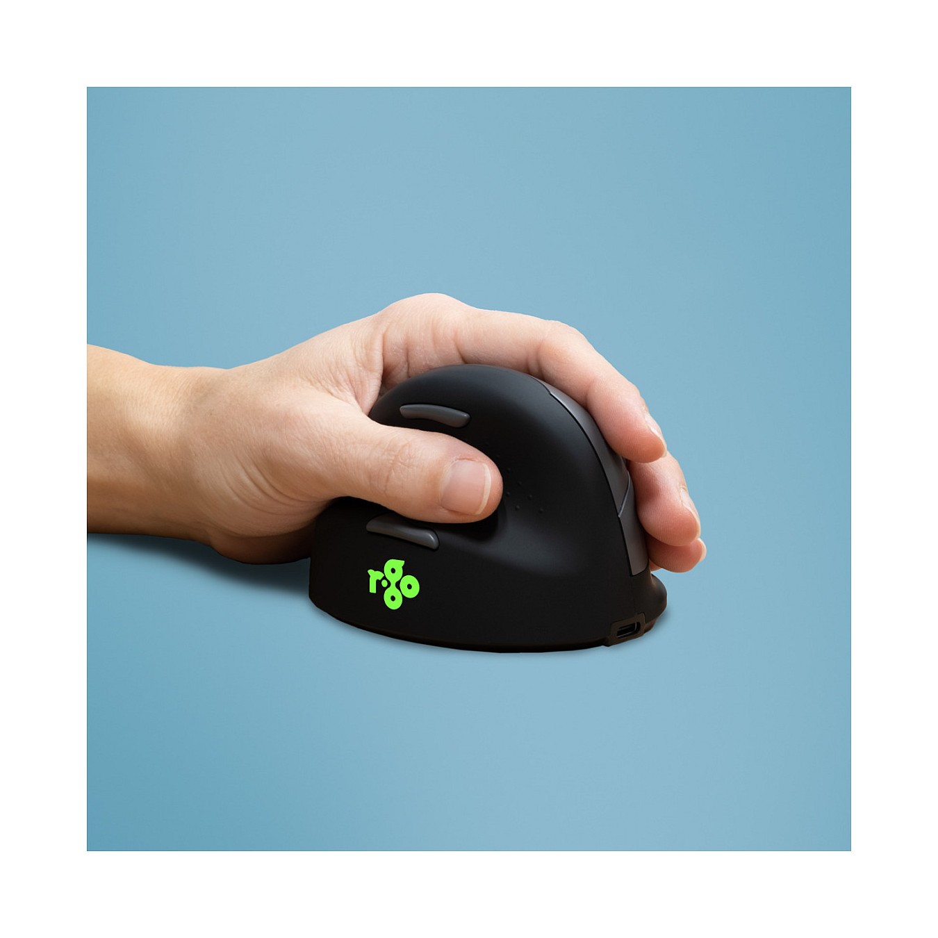 Buy R-Go Maus HE ergonomisch links Bluetooth mittel schw. silb retail in Cyprus, Nicosia, Limassol, Larnaka, Pafos