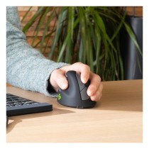 Buy R-Go Maus HE ergonomisch links Bluetooth mittel schw. silb retail in Cyprus, Nicosia, Limassol, Larnaka, Pafos