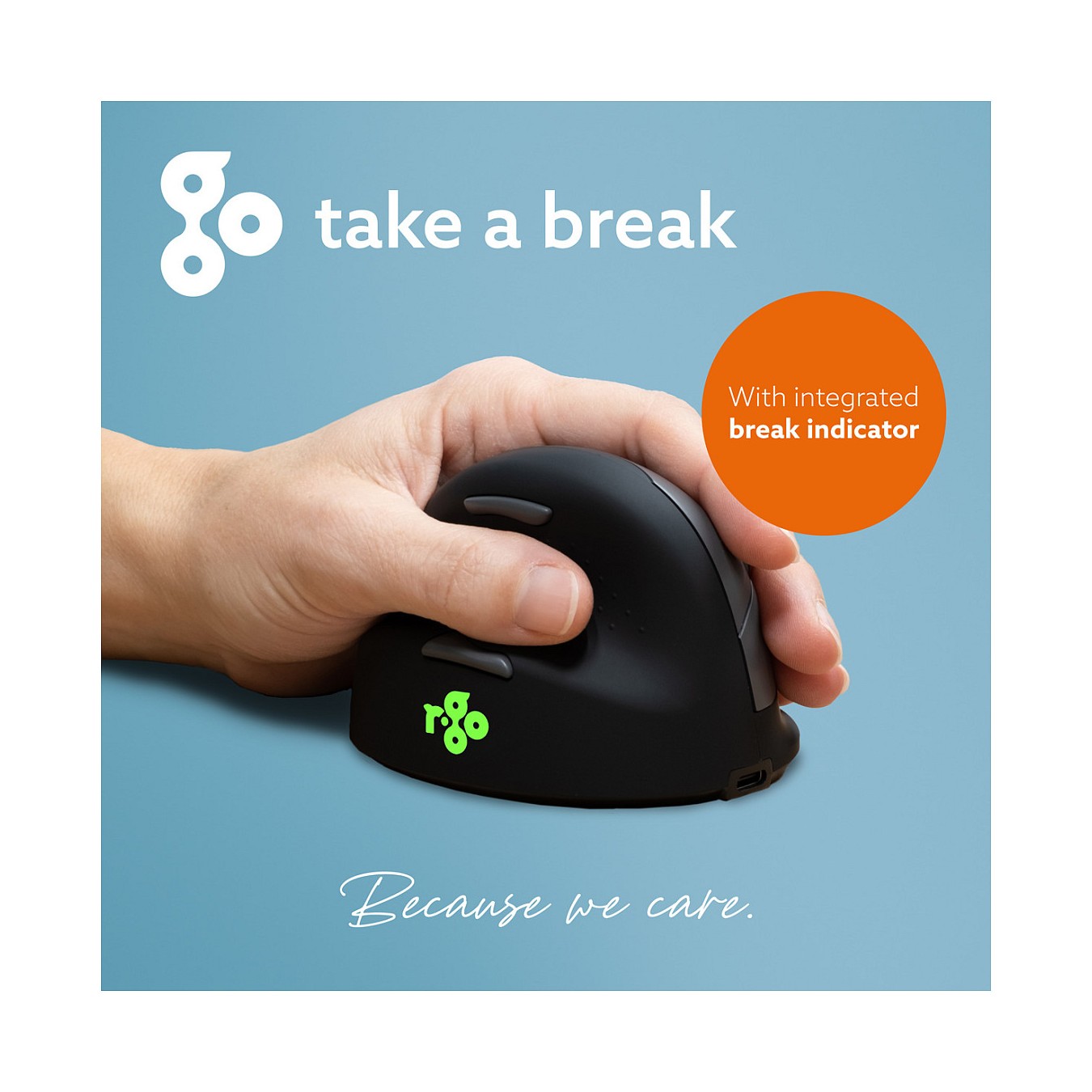 Buy R-Go Maus HE ergonomisch links Bluetooth mittel schw. silb retail in Cyprus, Nicosia, Limassol, Larnaka, Pafos
