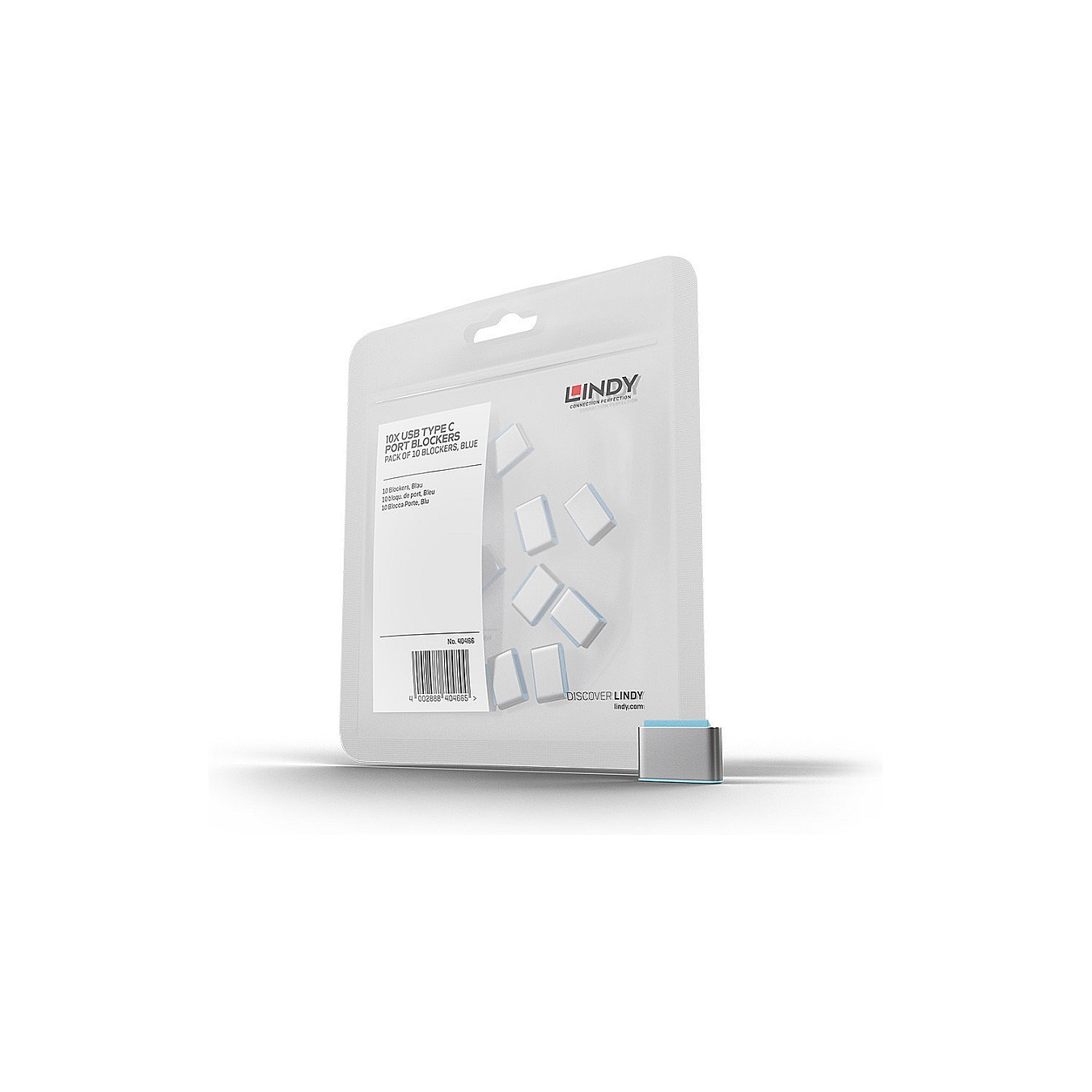 Buy LINDY USB Typ C Port Schloss blau 10 Stück in Cyprus, Nicosia, Limassol, Larnaka, Pafos