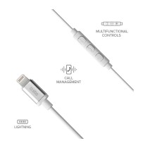 Buy SBS Mix 100 In-Ear-Headset mit Lightning-Anschluss wei in Cyprus, Nicosia, Limassol, Larnaka, Pafos