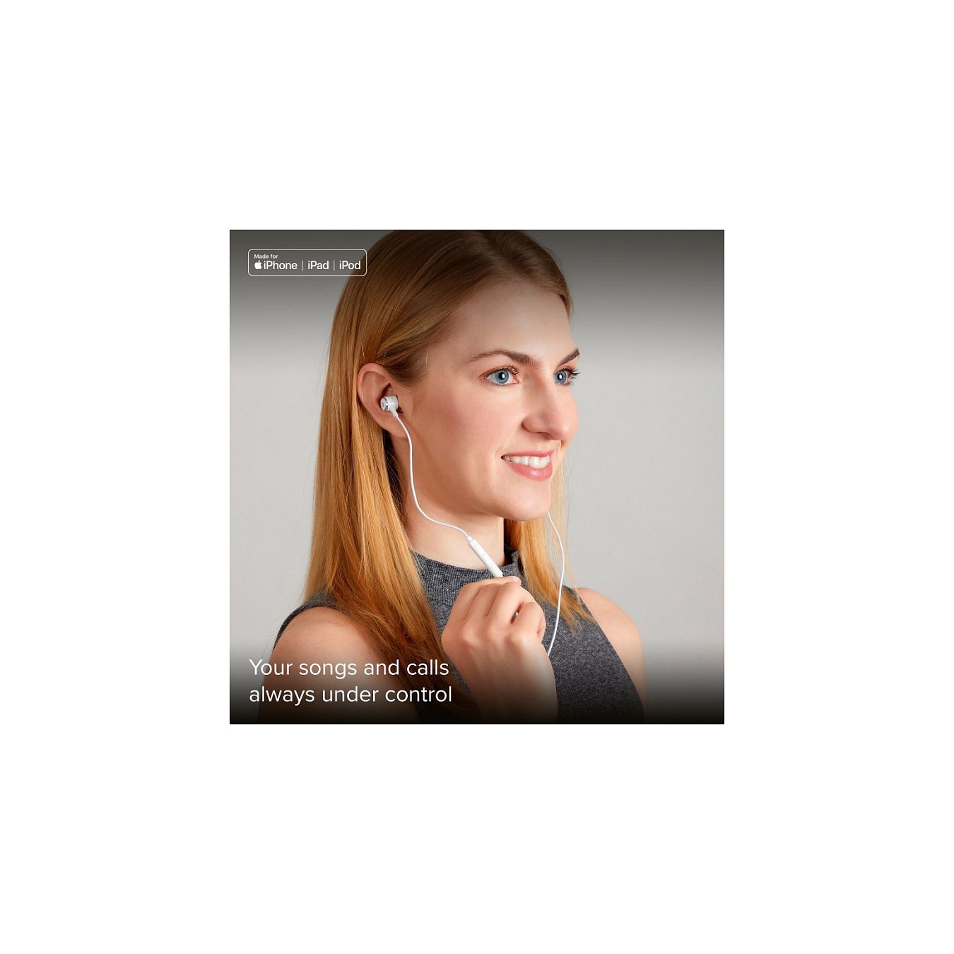 Buy SBS Mix 100 In-Ear-Headset mit Lightning-Anschluss wei in Cyprus, Nicosia, Limassol, Larnaka, Pafos