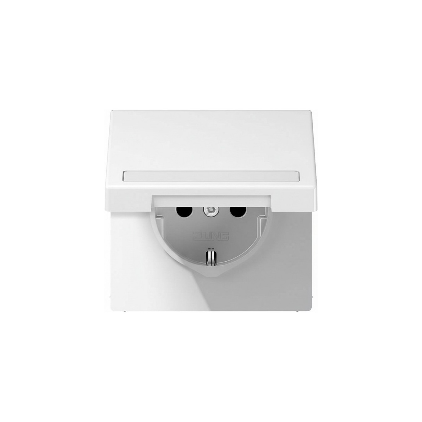 Buy Jung LS1520BFNAKLWW SCHUKO-Steckdose mit Klappdeckel und Schriftfeld alpinweiß in Cyprus, Nicosia, Limassol, Larnaka, Pafos