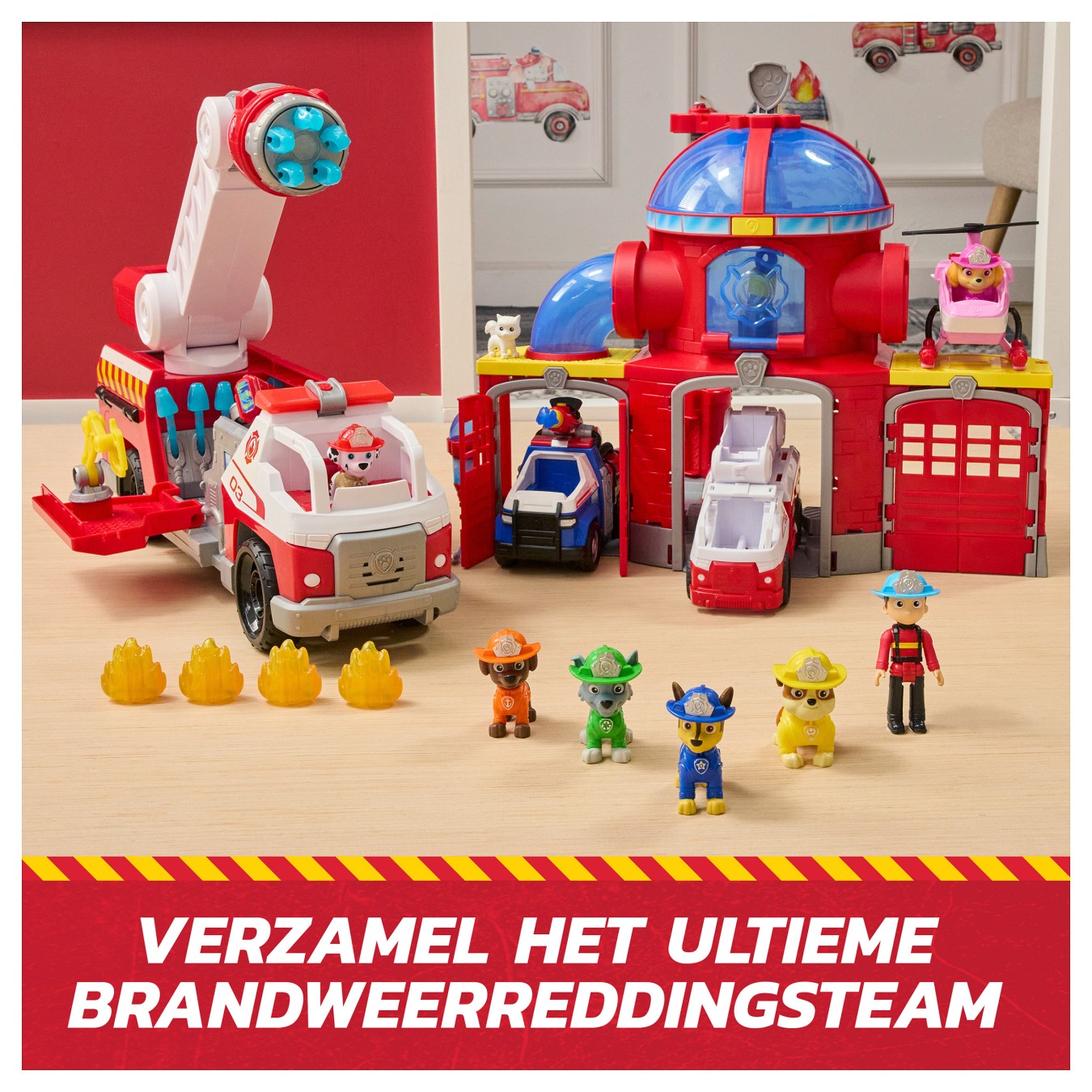 Buy Spinmaster Paw Patrol Fire Rescue - Marshalls Deluxe Feuerwehr-Truck in Cyprus, Nicosia, Limassol, Larnaka, Pafos