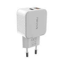 Buy Nevox USB PD Type C + QC3.0 Ladegert 30 Watt. weiss in Cyprus, Nicosia, Limassol, Larnaka, Pafos