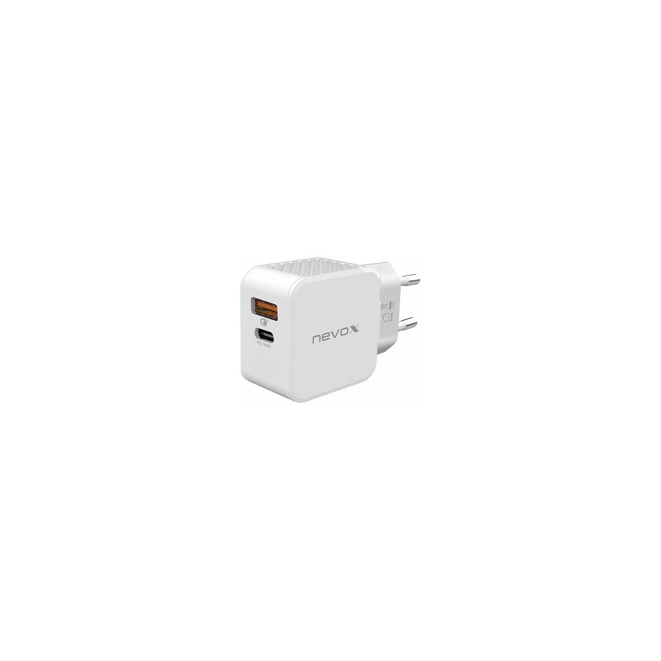 Buy Nevox USB PD Type C + QC3.0 Ladegert 30 Watt. weiss in Cyprus, Nicosia, Limassol, Larnaka, Pafos