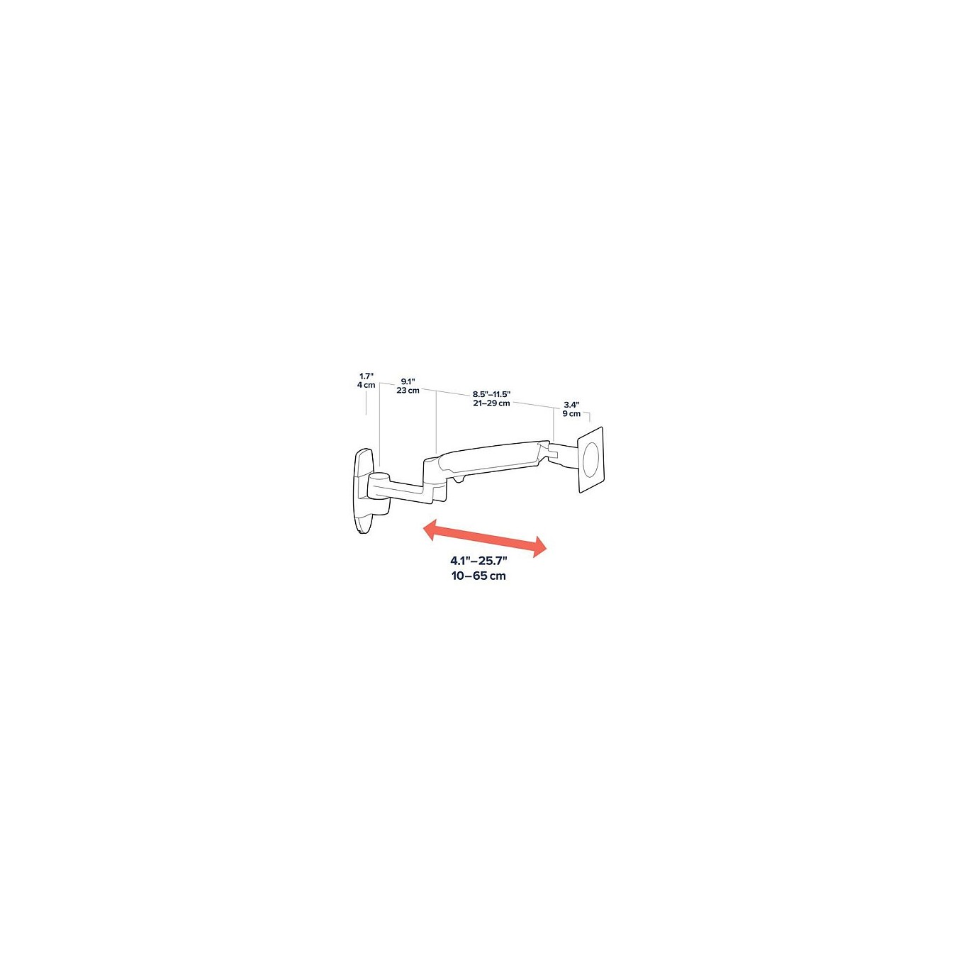 Buy Ergotron LX Arm Wandmontage -61cm in Cyprus, Nicosia, Limassol, Larnaka, Pafos