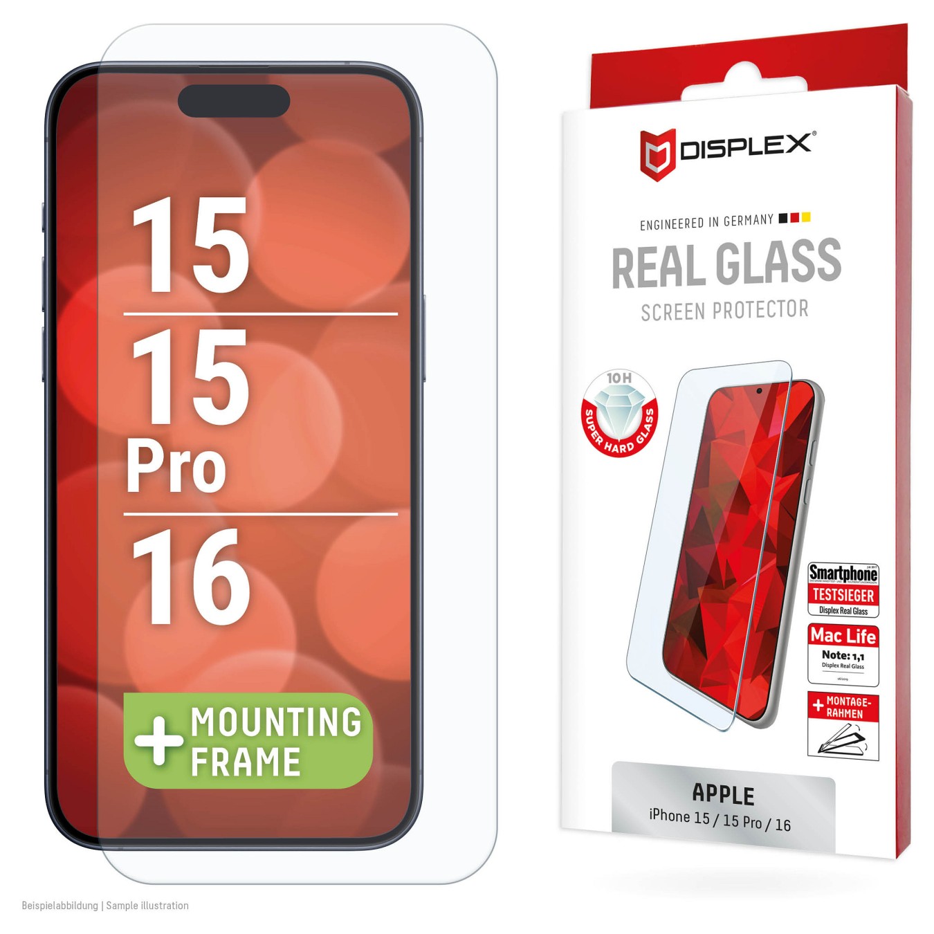 Buy DISPLEX Real Glass iPhone 16 15 15 Pro in Cyprus, Nicosia, Limassol, Larnaka, Pafos